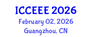 International Conference on Computing, Electrical and Electronic Engineering (ICCEEE) February 02, 2026 - Guangzhou, China