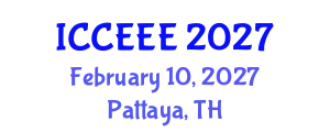 International Conference on Computing, Electrical and Electronic Engineering (ICCEEE) February 10, 2027 - Pattaya, Thailand