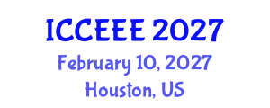 International Conference on Computing, Electrical and Electronic Engineering (ICCEEE) February 10, 2027 - Houston, United States