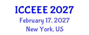 International Conference on Computing, Electrical and Electronic Engineering (ICCEEE) February 17, 2027 - New York, United States