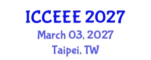 International Conference on Computing, Electrical and Electronic Engineering (ICCEEE) March 03, 2027 - Taipei, Taiwan