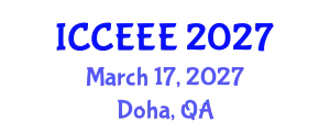 International Conference on Computing, Electrical and Electronic Engineering (ICCEEE) March 17, 2027 - Doha, Qatar