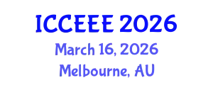 International Conference on Computing, Electrical and Electronic Engineering (ICCEEE) March 16, 2026 - Melbourne, Australia