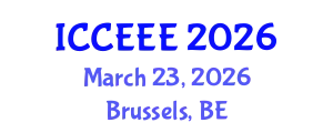 International Conference on Computing, Electrical and Electronic Engineering (ICCEEE) March 23, 2026 - Brussels, Belgium