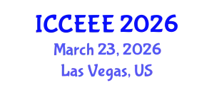 International Conference on Computing, Electrical and Electronic Engineering (ICCEEE) March 23, 2026 - Las Vegas, United States