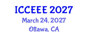 International Conference on Computing, Electrical and Electronic Engineering (ICCEEE) March 24, 2027 - Ottawa, Canada