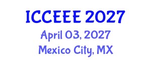 International Conference on Computing, Electrical and Electronic Engineering (ICCEEE) April 03, 2027 - Mexico City, Mexico