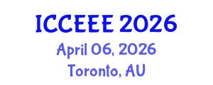 International Conference on Computing, Electrical and Electronic Engineering (ICCEEE) April 06, 2026 - Toronto, Australia