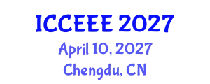 International Conference on Computing, Electrical and Electronic Engineering (ICCEEE) April 10, 2027 - Chengdu, China