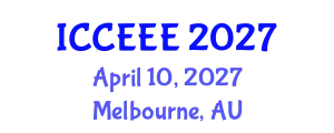 International Conference on Computing, Electrical and Electronic Engineering (ICCEEE) April 10, 2027 - Melbourne, Australia