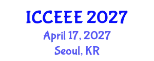 International Conference on Computing, Electrical and Electronic Engineering (ICCEEE) April 17, 2027 - Seoul, Republic of Korea