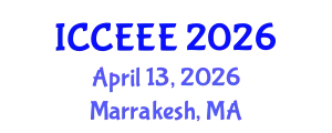 International Conference on Computing, Electrical and Electronic Engineering (ICCEEE) April 13, 2026 - Marrakesh, Morocco