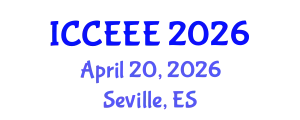 International Conference on Computing, Electrical and Electronic Engineering (ICCEEE) April 20, 2026 - Seville, Spain