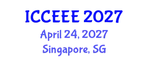 International Conference on Computing, Electrical and Electronic Engineering (ICCEEE) April 24, 2027 - Singapore, Singapore