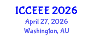 International Conference on Computing, Electrical and Electronic Engineering (ICCEEE) April 27, 2026 - Washington, Australia