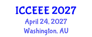International Conference on Computing, Electrical and Electronic Engineering (ICCEEE) April 24, 2027 - Washington, Australia