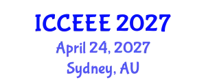 International Conference on Computing, Electrical and Electronic Engineering (ICCEEE) April 24, 2027 - Sydney, Australia