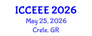 International Conference on Computing, Electrical and Electronic Engineering (ICCEEE) May 25, 2026 - Crete, Greece