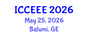 International Conference on Computing, Electrical and Electronic Engineering (ICCEEE) May 25, 2026 - Batumi, Georgia