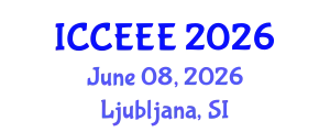 International Conference on Computing, Electrical and Electronic Engineering (ICCEEE) June 08, 2026 - Ljubljana, Slovenia