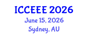 International Conference on Computing, Electrical and Electronic Engineering (ICCEEE) June 15, 2026 - Sydney, Australia