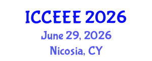 International Conference on Computing, Electrical and Electronic Engineering (ICCEEE) June 29, 2026 - Nicosia, Cyprus