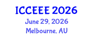 International Conference on Computing, Electrical and Electronic Engineering (ICCEEE) June 29, 2026 - Melbourne, Australia