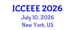 International Conference on Computing, Electrical and Electronic Engineering (ICCEEE) July 10, 2026 - New York, United States