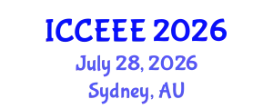 International Conference on Computing, Electrical and Electronic Engineering (ICCEEE) July 28, 2026 - Sydney, Australia