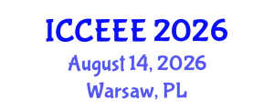 International Conference on Computing, Electrical and Electronic Engineering (ICCEEE) August 14, 2026 - Warsaw, Poland