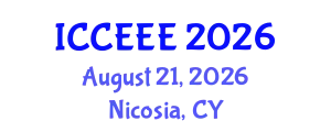 International Conference on Computing, Electrical and Electronic Engineering (ICCEEE) August 21, 2026 - Nicosia, Cyprus