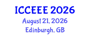 International Conference on Computing, Electrical and Electronic Engineering (ICCEEE) August 21, 2026 - Edinburgh, United Kingdom