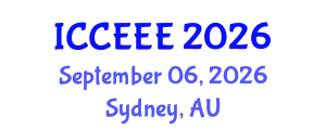 International Conference on Computing, Electrical and Electronic Engineering (ICCEEE) September 06, 2026 - Sydney, Australia