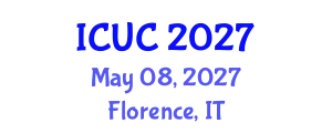 International Conference on Urban Climate (ICUC) May 08, 2027 - Florence, Italy