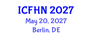 International Conference on Fish Health and Nutrition (ICFHN) May 20, 2027 - Berlin, Germany