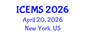 International Conference on Entrepreneurial Marketing and Sales (ICEMS) April 20, 2026 - New York, United States