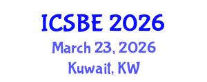 International Conference on Sustainable Blue Economy (ICSBE) March 23, 2026 - Kuwait, Kuwait