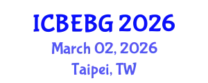 International Conference on Blue Economy and Blue Growth (ICBEBG) March 02, 2026 - Taipei, Taiwan