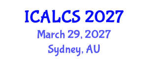 International Conference on Arabic Language and Cultural Studies (ICALCS) March 29, 2027 - Sydney, Australia