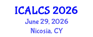 International Conference on Arabic Language and Cultural Studies (ICALCS) June 29, 2026 - Nicosia, Cyprus