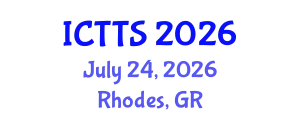 International Conference on Traffic and Transportation Simulation (ICTTS) July 24, 2026 - Rhodes, Greece
