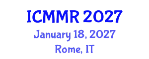 International Conference on Mobile Marketing and Research (ICMMR) January 18, 2027 - Rome, Italy