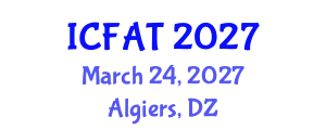 International Conference on Fisheries and Aquaculture Technologies (ICFAT) March 24, 2027 - Algiers, Algeria