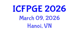 International Conference on Feminist Politics and Gender Equality (ICFPGE) March 09, 2026 - Hanoi, Vietnam