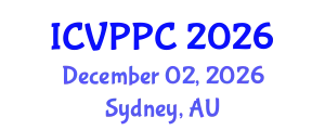International Conference on Veterinary Parasitology and Parasite Control (ICVPPC) December 02, 2026 - Sydney, Australia