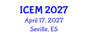 International Conference on Experimental Mechanics (ICEM) April 17, 2027 - Seville, Spain