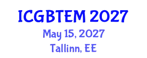 International Conference on Green Building Technology and Energy Modeling (ICGBTEM) May 15, 2027 - Tallinn, Estonia