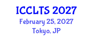 International Conference on Comparative Literature and Translation Studies (ICCLTS) February 25, 2027 - Tokyo, Japan