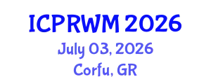 International Conference on Plastic Recycling and Waste Management (ICPRWM) July 03, 2026 - Corfu, Greece