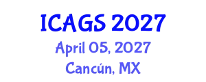 International Conference on Applied Geophysics and Seismology (ICAGS) April 05, 2027 - Cancún, Mexico